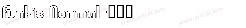 Funkis Normal字体转换